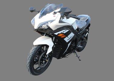 چین سوخت های گازی موتور کلاسیک موتور سیکلت ورزشی CGB 150cc موتور خنک کننده هوا سفید پلاستیکی بدن تامین کننده