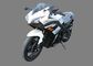 سوخت های گازی موتور کلاسیک موتور سیکلت ورزشی CGB 150cc موتور خنک کننده هوا سفید پلاستیکی بدن تامین کننده